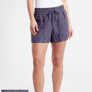 ATHLETA Cabo Linen 4" textured short 0